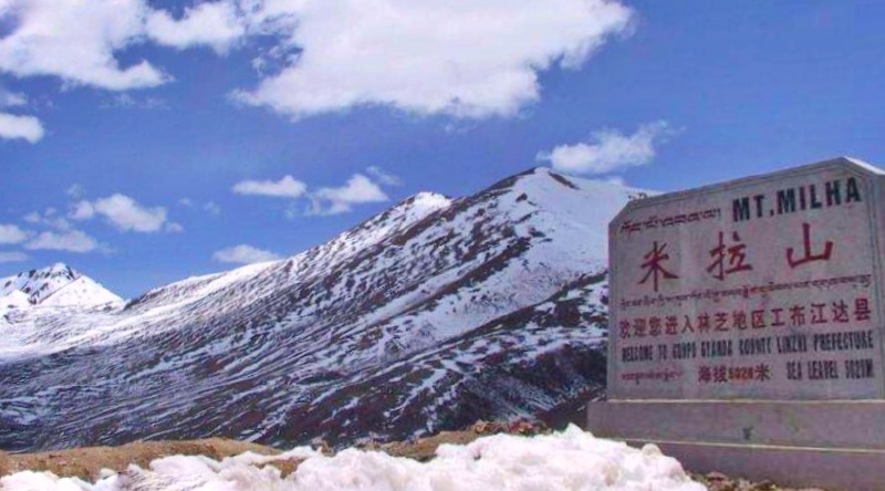 西藏米拉山口挑战海拔5013