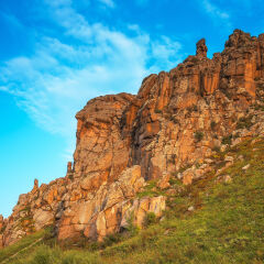 内蒙古阿尔山玫瑰峰
