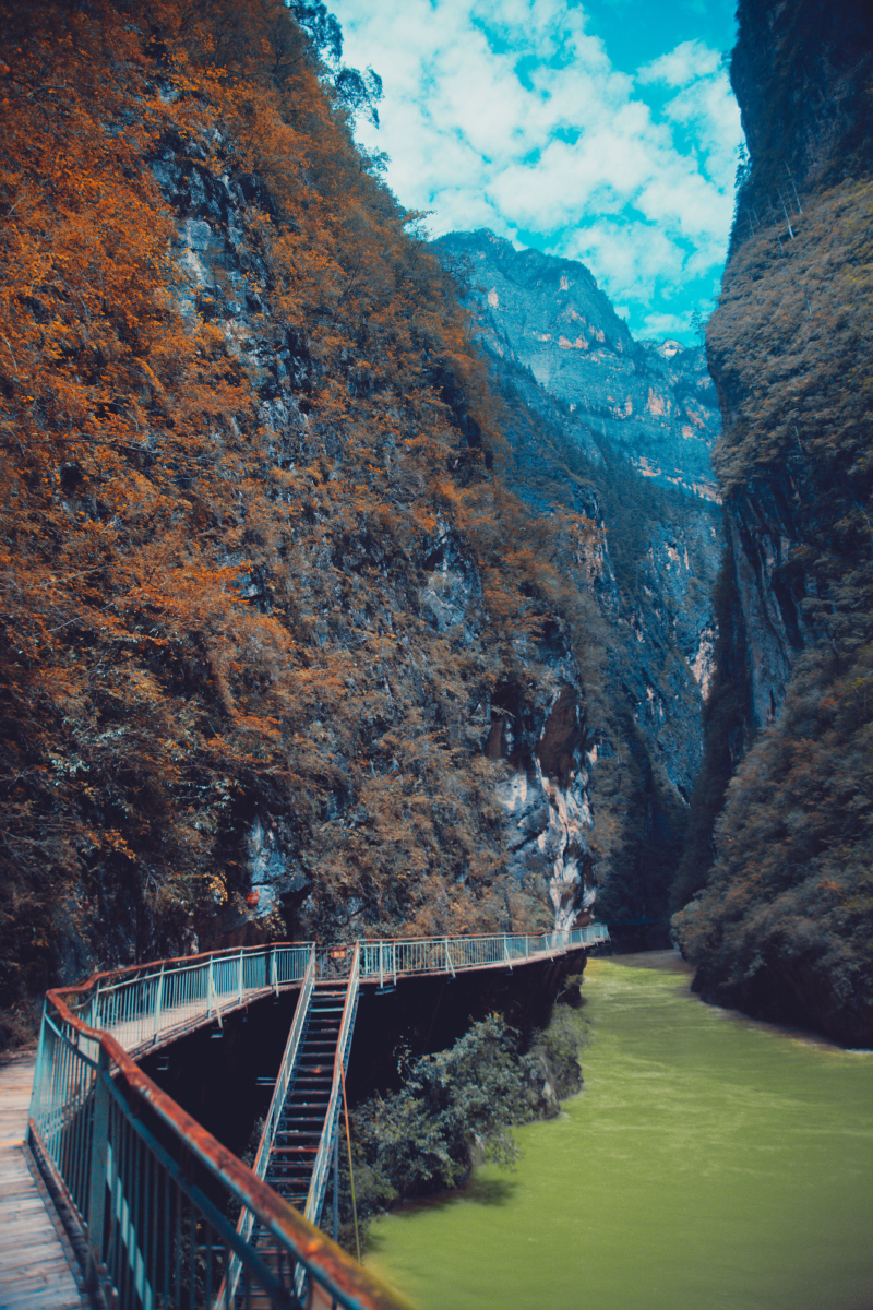 【旅途路上的风景】来时一阵秋雨送凉,去时一梦秋意阑珊