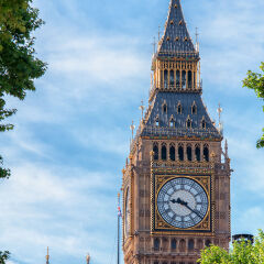 close up of Big Ben