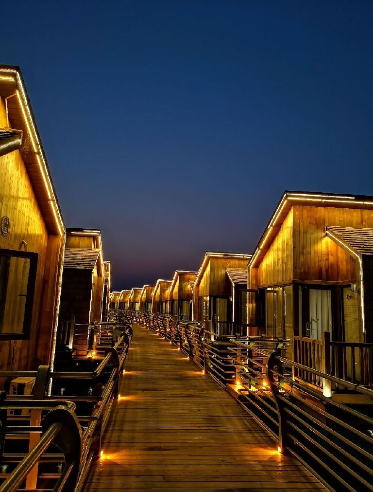 乐亭月坨岛独卫小木屋