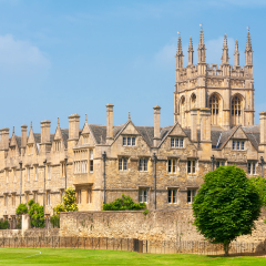 Merton College. Oxford University, Oxford, Oxfordshire, England
