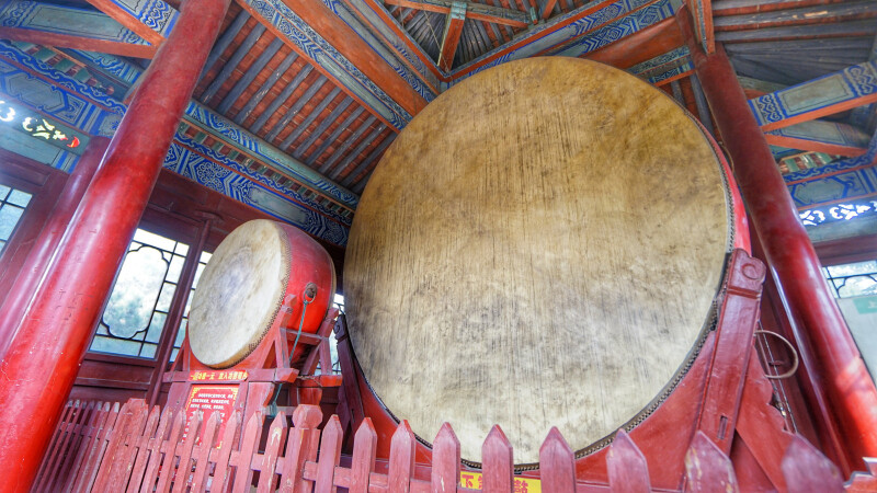 中华帝尧鼓被称为天下第一鼓,迄今为止,天下还