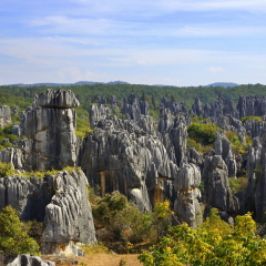 Shilin Stone Forest in Kunming, Yunnan, China
