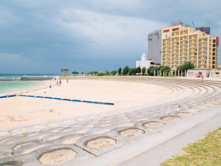 北谷公园日落海滩