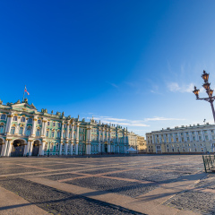 Winter Palace in Saint Petersburg. Russia