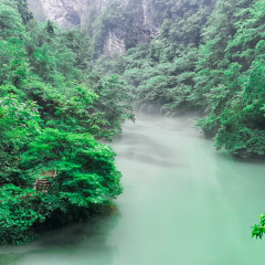 Grand Canyon Glass Bridge hiking trail trip at Wulingyuan-Zhangjiajie, China
