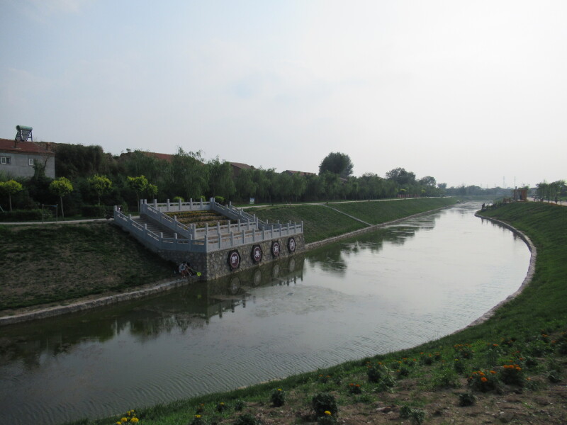 蔚州古城的南护城河.