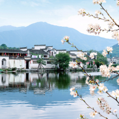 China Anhui Hongcun, on behalf of Chinese Huizhou architecture.