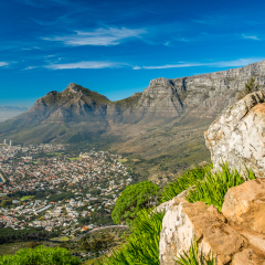 Table Mountain, Cape Town, South Africa.