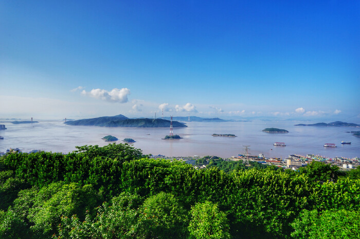 【首发#9是这样牛#单车自驾:海上蓬莱岱山岛