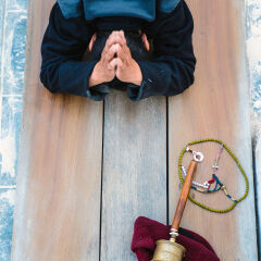 Prostrating Pilgrim