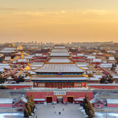 雪后故宫风光