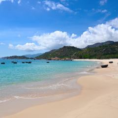 beach Bai Dai. Cam Ranh, Nha Trang, Vietnam