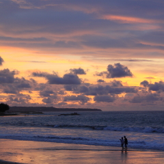 Sunset at Kuta Beach