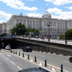 Madrid / Royal Palace of Madrid / picture showing the Royal Palace of Madrid, taken in April 2016.
