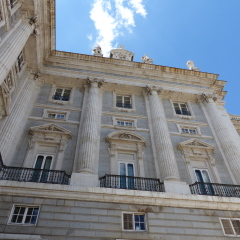 Madrid / Royal Palace of Madrid / picture showing the Royal Palace of Madrid, taken in April 2016.