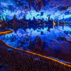 Reed Flute Cave in China