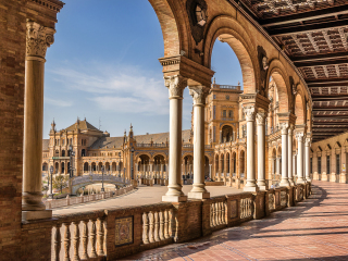 塞维利亚西班牙广场