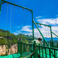乡宁云丘山窑洞大院