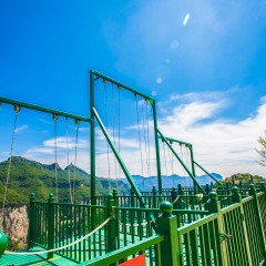 乡宁云丘山窑洞大院