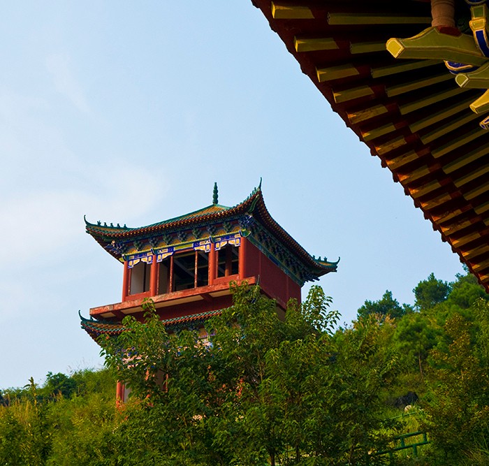 阳明山国家森林公园位于湘水之东,山高水秀,林木茂密,是国内尚未完全