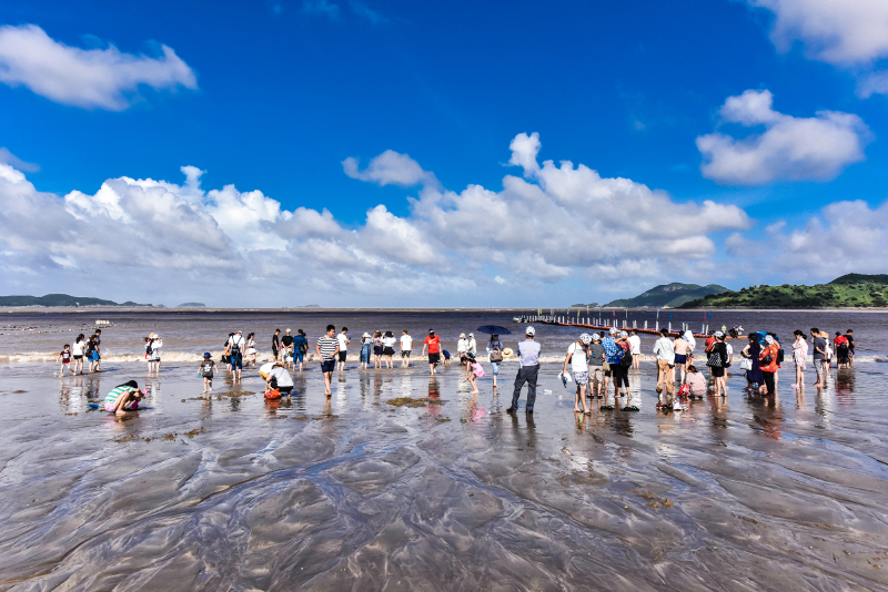 旅行中的丰言锋语#东海这座中国渔村,坐拥惊艳全球的天空之镜