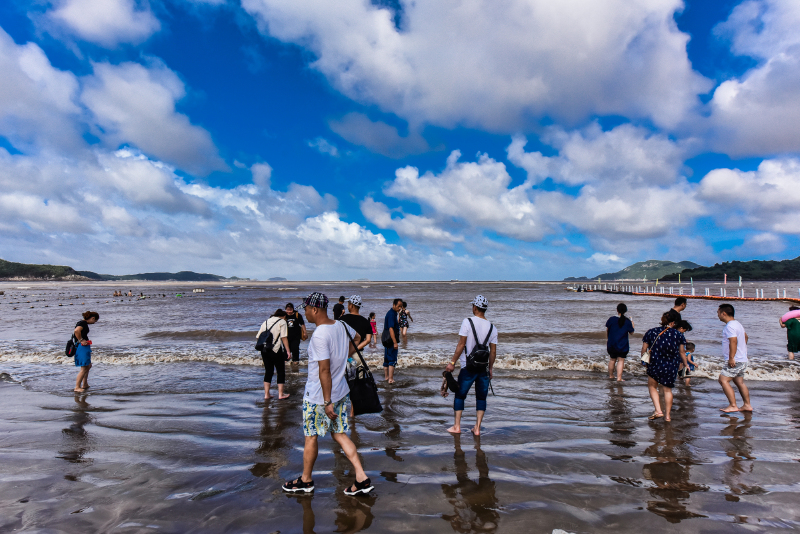 旅行中的丰言锋语#东海这座中国渔村,坐拥惊艳全球的天空之镜