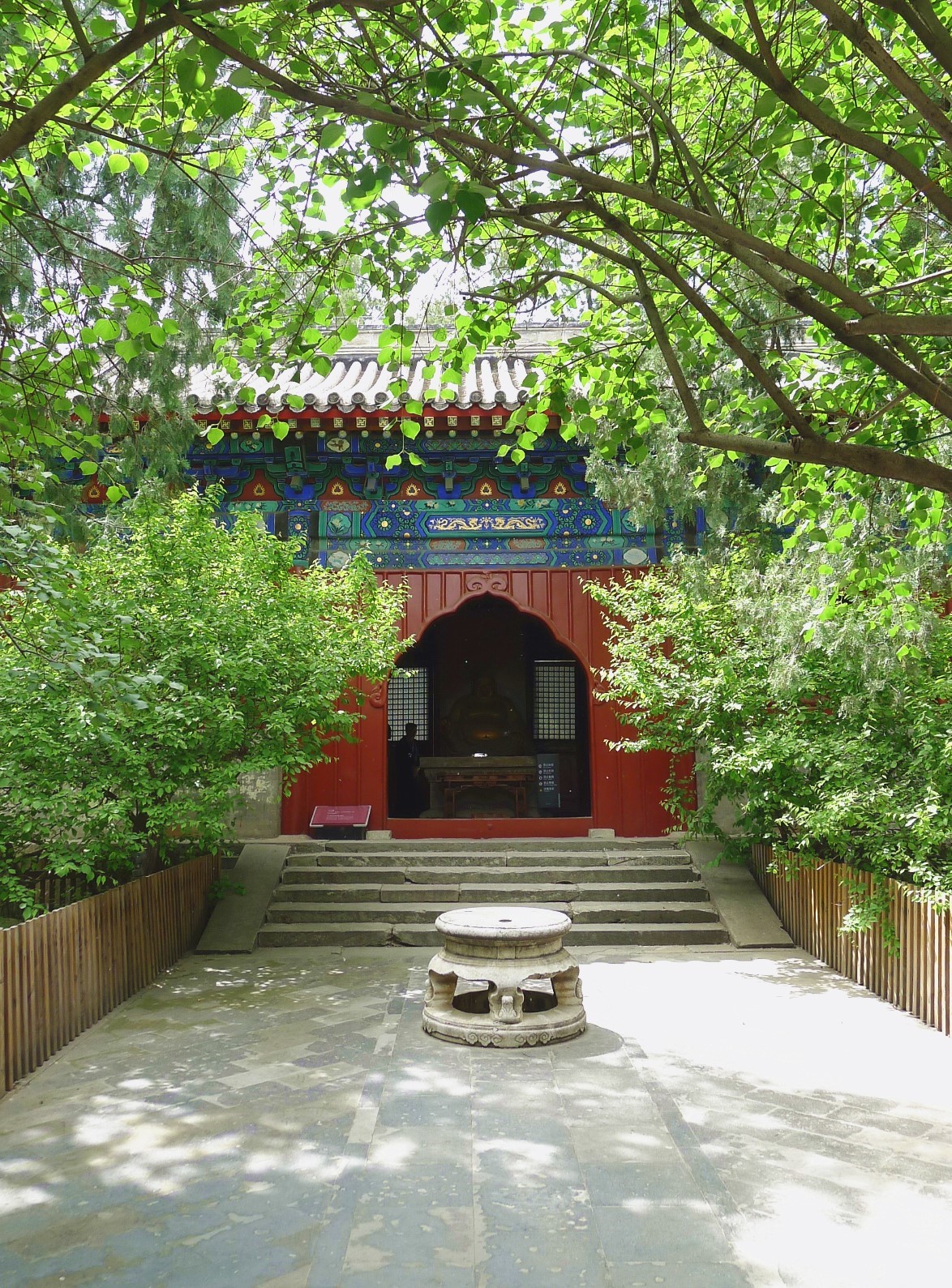 春末畅游大觉寺