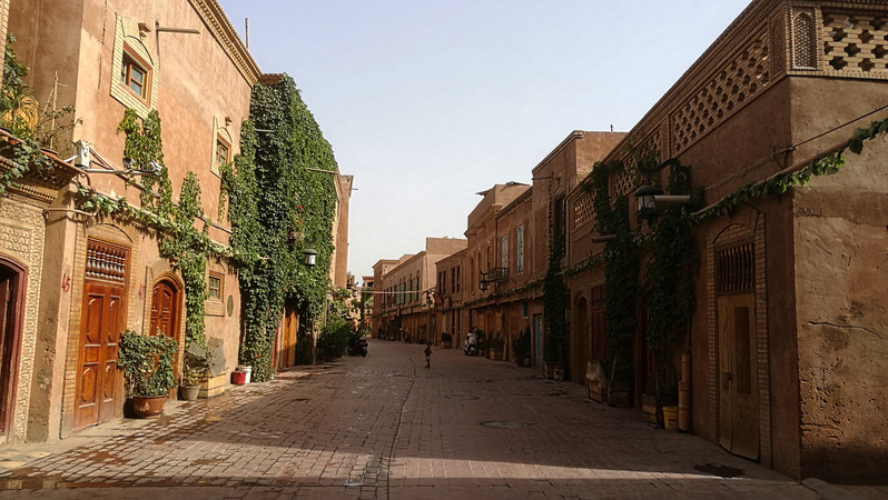 喀什古城街道图片