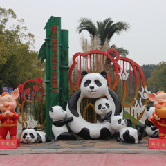 Shianghai Wild Animal Park, Shanghai, China, this photo was taken on January 2,2019
