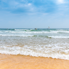 Beautiful beaches of Hailing Island