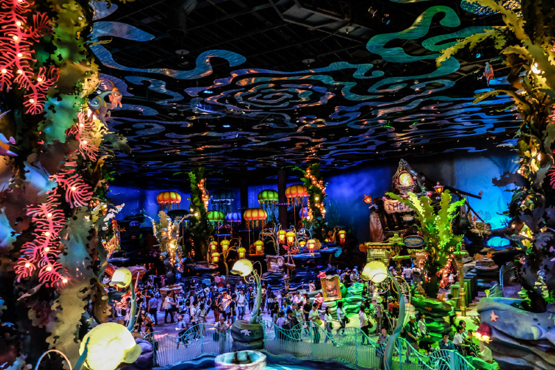 东京迪士尼海洋乐园-美人鱼礁湖