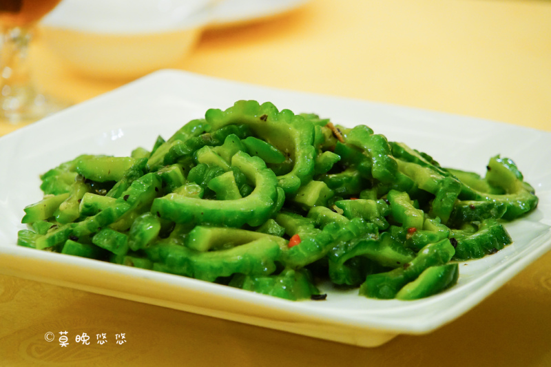    陈皮豉汁炒凉瓜