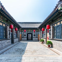 山西乔家大院建筑风景