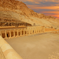 Valley of Kings, in Luxor (Ancient Thebes) west bank, Egypt.
