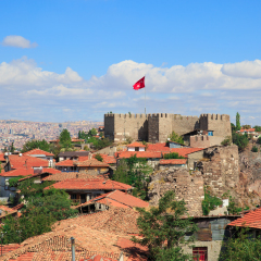 Ankara Castle, Ankara capital city of Turkey 