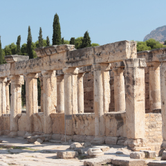 Ancient city of Hierapolis, Pamukkale, Turkey