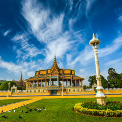 Royal Palace complex, Phnom Penh, Cambodia
