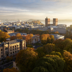 view at the Oslo city