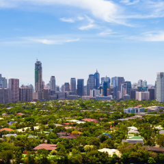 Manila skyline, Philippines.