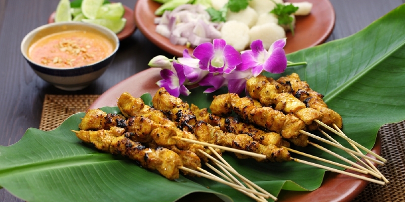 沙爹_马来西亚特色美食_马来西亚小吃_途牛