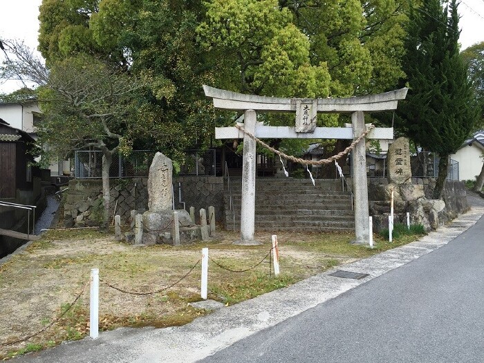村里神社的鸟居