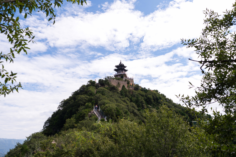 北纬35的云丘山一处风光秀丽又神秘的风水宝地