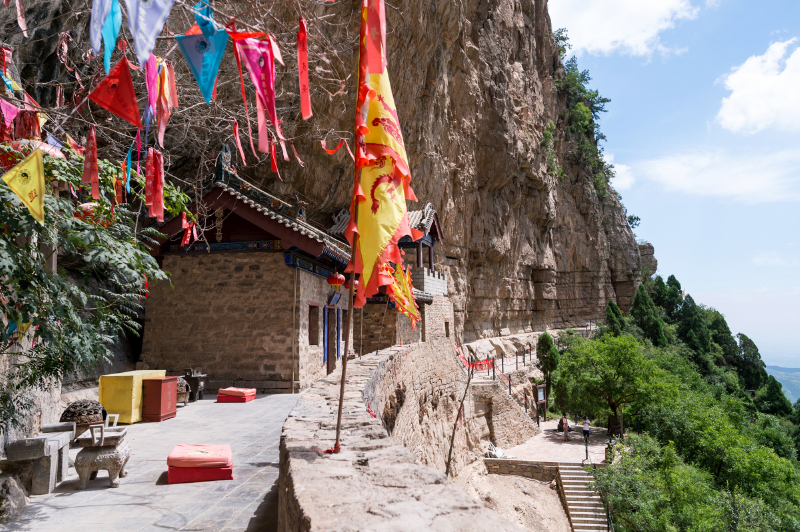 北纬35的云丘山一处风光秀丽又神秘的风水宝地