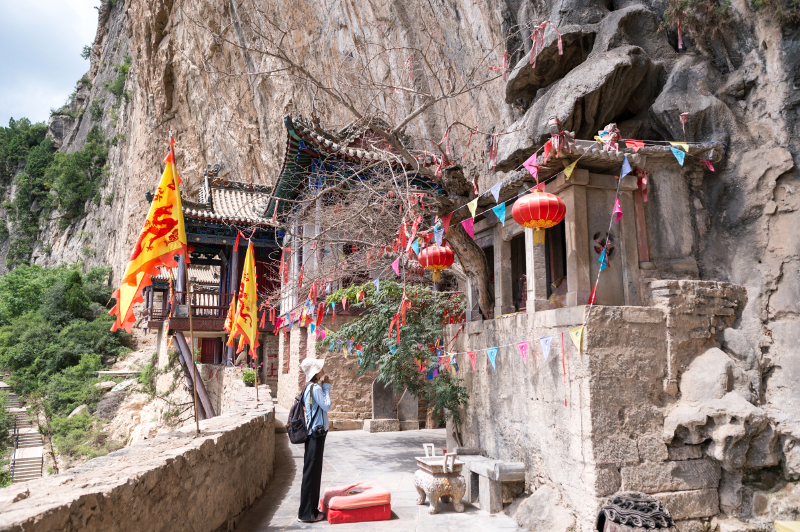 北纬35的云丘山一处风光秀丽又神秘的风水宝地