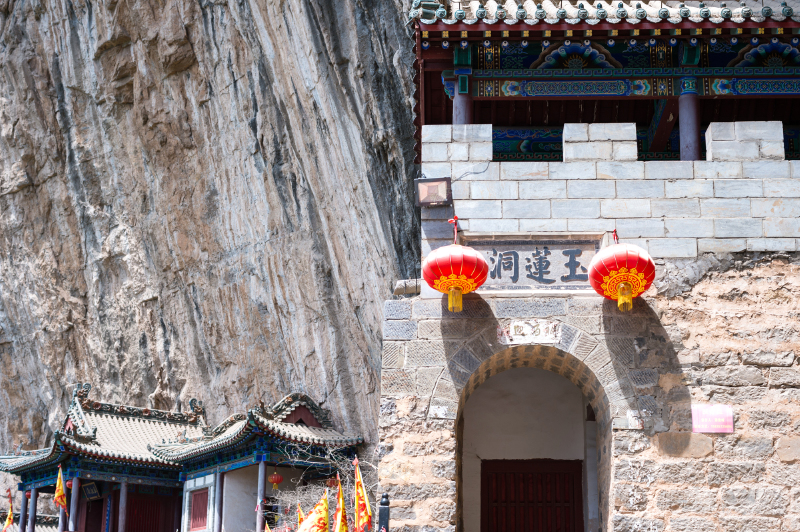 北纬35的云丘山一处风光秀丽又神秘的风水宝地