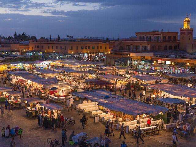 摩洛哥+突尼斯12晚15天 TK直飞,卡萨布兰卡+