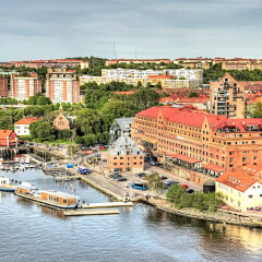 View on Majorna, Gothenburg
