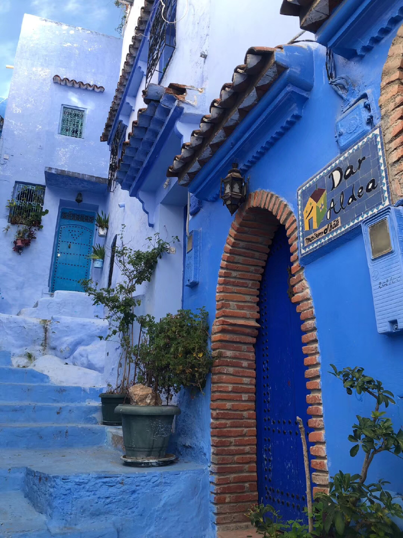 摩洛哥蓝城
